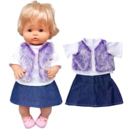 Reborn Baby Doll Clothes 35cm Pants for 38cm Nenuco Ropa Y Su Hermanita Doll Outfit