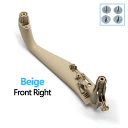 Car Front Rear Left Right Door Handle Inside Cover Trim Replacement For BMW 5 Series G30 G31 G38 F90 2017 2018 2019 2020 2021