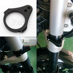 35 36 37 39 40 41 43 47 48 50 51 52 53 58 60 31 33 mm CNC Aluminum Steering Damper Motorcycle Damper Fork Bracket Support Holder
