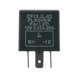 Universial 3 Pin CF13 CF14 JL-02 Electronic Car Flasher Relay To Fix LED Light Turn Signal Hyper Flash Blinking Light 12V DC