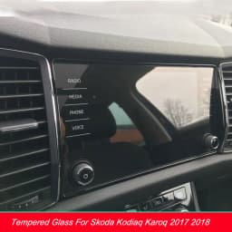 Tempered Glass Screen Protector For Skoda Kodiaq Karoq 6.5" 8" 9" Inch Car GPS Navigation Car Styling Auto Interior Accessories