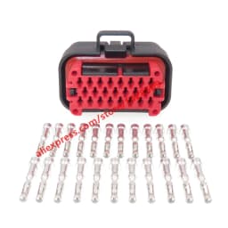 1 Set Tyco AMP 23 Pin Auto Waterproof Female Connector 770680-1 776228-1