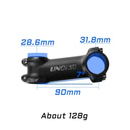 Kalloy Bike Stem MTB Power Bike Table Bicycle Handlebar Stem 7 17 35 Degree Takeaway 31.8mm 60-130mm Mountain Road Bicycl Parts