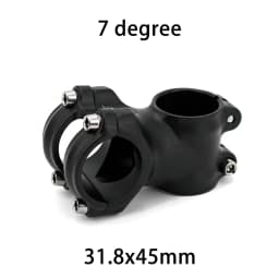 Kalloy Bike Stem MTB Power Bike Table Bicycle Handlebar Stem 7 17 35 Degree Takeaway 31.8mm 60-130mm Mountain Road Bicycl Parts