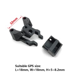 FPV Drone 3D Printed Printing Accessories Antenna/Camera Mount Arm Protective Seat TPU Parts for APEX HD DC 5-9 inch RC Frame