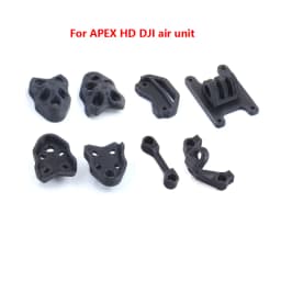 FPV Drone 3D Printed Printing Accessories Antenna/Camera Mount Arm Protective Seat TPU Parts for APEX HD DC 5-9 inch RC Frame