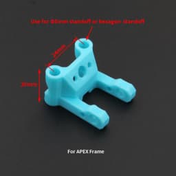 FPV Drone 3D Printed Printing Accessories Antenna/Camera Mount Arm Protective Seat TPU Parts for APEX HD DC 5-9 inch RC Frame