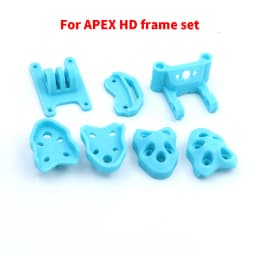 FPV Drone 3D Printed Printing Accessories Antenna/Camera Mount Arm Protective Seat TPU Parts for APEX HD DC 5-9 inch RC Frame