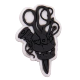 1-17PCS PVC Shoe Charms Fit Wristbands Tool Brush Pliers Scissors Screwdriver Wrench Hammer Hole Slipper Shoe Decoration Buckle