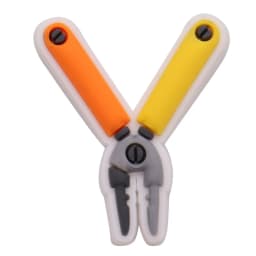 1-17PCS PVC Shoe Charms Fit Wristbands Tool Brush Pliers Scissors Screwdriver Wrench Hammer Hole Slipper Shoe Decoration Buckle