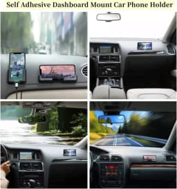Multifunction Car Phone Mount Cell Phone Holder Lightness Portability No Space Occupy Stand Auto Interior Accessories