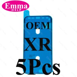 5pcs OEM Waterproof Sticker Adhesive for iPhone 11 12 13 Pro Max X XR XS 7 8Plus Pre-Cut Glue LCD Frame Screen Tape Bezel Seal