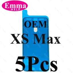 5pcs OEM Waterproof Sticker Adhesive for iPhone 11 12 13 Pro Max X XR XS 7 8Plus Pre-Cut Glue LCD Frame Screen Tape Bezel Seal