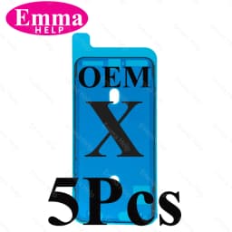 5pcs OEM Waterproof Sticker Adhesive for iPhone 11 12 13 Pro Max X XR XS 7 8Plus Pre-Cut Glue LCD Frame Screen Tape Bezel Seal