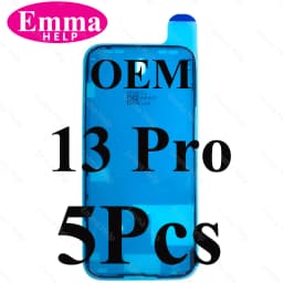 5pcs OEM Waterproof Sticker Adhesive for iPhone 11 12 13 Pro Max X XR XS 7 8Plus Pre-Cut Glue LCD Frame Screen Tape Bezel Seal