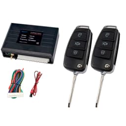 Hippcron Car Remote Central Lock Door Keyless Entry Car Alarm Systems Open The Trunk with Light Flashes