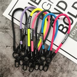 Keychain Phone Lanyard Strap for Phone Accessories Bracelet Telephone Chain Metal Lobster Clasp Key Landyard Bag Car Keys Rope