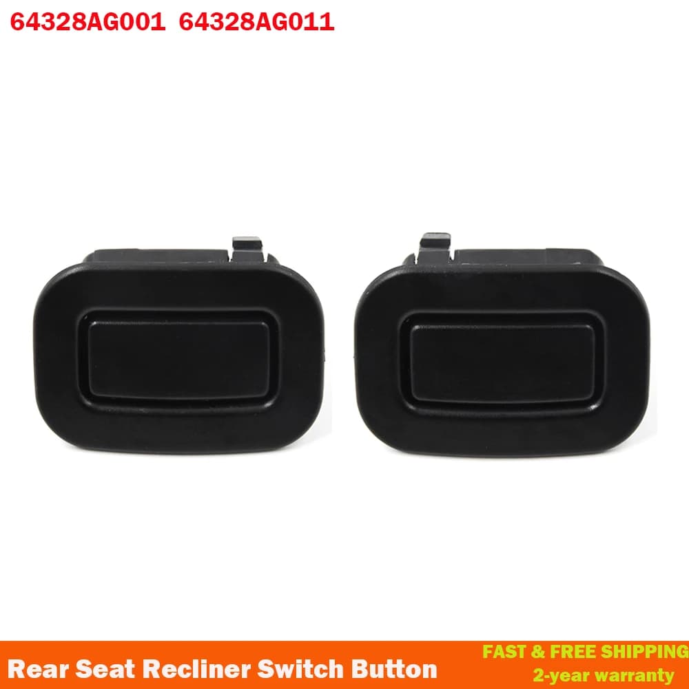 For Subaru Forester 2009 2010 2011 2012 2013 Rear Left Right Seat Recliner Button Black 64328AG011 64328AG001