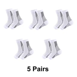 1/3/5 Pairs Men Women Ankle Support Sports Running Compression Ankle Pretect Outdoor Breatheable Sleeve Socks Brace