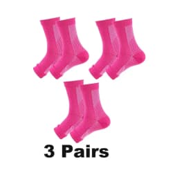 1/3/5 Pairs Men Women Ankle Support Sports Running Compression Ankle Pretect Outdoor Breatheable Sleeve Socks Brace