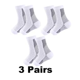 1/3/5 Pairs Men Women Ankle Support Sports Running Compression Ankle Pretect Outdoor Breatheable Sleeve Socks Brace