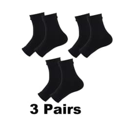 1/3/5 Pairs Men Women Ankle Support Sports Running Compression Ankle Pretect Outdoor Breatheable Sleeve Socks Brace