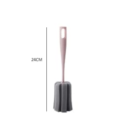 Baby Nursing Bottle Brush Soft Sponge Brush for Water Bottle Glass Cup Clean Washing Cleaner Items Short Long Handle Available