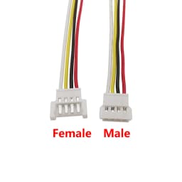 10Pcs MX2.0 2.0mm Pitch 2P 3P 4 Pin Male Female Aerial Docking Battery Charging Cable Connector Plug With Wire 150MM