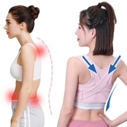 Posture Corrector Adjustable Upper Back Brace Breathable Back Support Straightener for Neck Shoulder Clavicle Lumbar Pain Relief