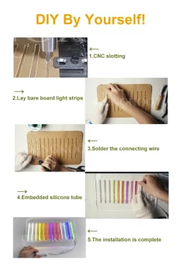 DC12V 1m-20m DIY Neon Separate Silicone Neon Strip 6mm 8mm 12mm S Bendable Newly Flexible Led Tape LED Neon Sign Waterproof IP67