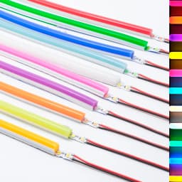 DC12V 1m-20m DIY Neon Separate Silicone Neon Strip 6mm 8mm 12mm S Bendable Newly Flexible Led Tape LED Neon Sign Waterproof IP67