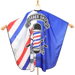 Barber Haircut Cloth Hairdresser Apron Hair Cut Cape Hairdress Gown Hairdressing Coat Barbershop Salon Accessory
