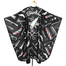 Barber Haircut Cloth Hairdresser Apron Hair Cut Cape Hairdress Gown Hairdressing Coat Barbershop Salon Accessory
