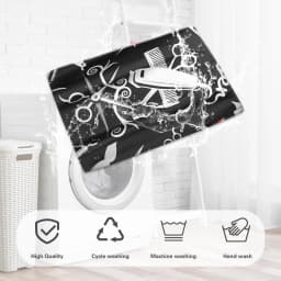 Barber Haircut Cloth Hairdresser Apron Hair Cut Cape Hairdress Gown Hairdressing Coat Barbershop Salon Accessory