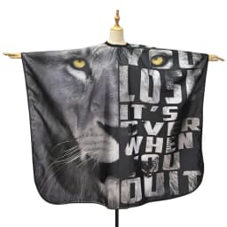 Barber Haircut Cloth Hairdresser Apron Hair Cut Cape Hairdress Gown Hairdressing Coat Barbershop Salon Accessory