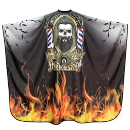 Barber Haircut Cloth Hairdresser Apron Hair Cut Cape Hairdress Gown Hairdressing Coat Barbershop Salon Accessory