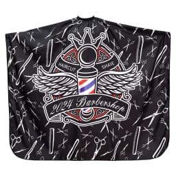 Barber Haircut Cloth Hairdresser Apron Hair Cut Cape Hairdress Gown Hairdressing Coat Barbershop Salon Accessory