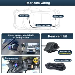 4K Plug and Play Dash Cam Car DVR Camera For Volkswagen VW Passat B8,Tiguan MK2,CC,Golf,Multivan T6,Touran, For Skoda Octavia