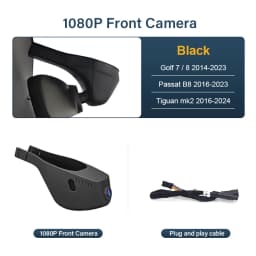4K Plug and Play Dash Cam Car DVR Camera For Volkswagen VW Passat B8,Tiguan MK2,CC,Golf,Multivan T6,Touran, For Skoda Octavia