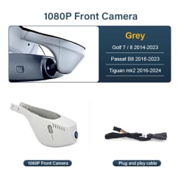 4K Plug and Play Dash Cam Car DVR Camera For Volkswagen VW Passat B8,Tiguan MK2,CC,Golf,Multivan T6,Touran, For Skoda Octavia