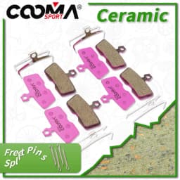 4 Pairs Ceramic Disc Brake Pads for AVID Code R, SRAM Motive, DB8, CODE R (2011 to Now) Caliper, Elite Class