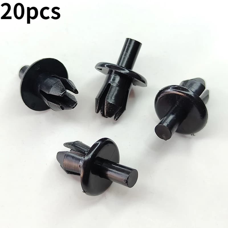 20pcs Auto Clips For Vauxhall /Opel Astra Bumper Clips 2004-2010 (Mk5 / H)- Front Bumper Plastic Rivets Plastic Fastener Clips