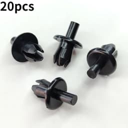 20pcs Auto Clips For Vauxhall /Opel Astra Bumper Clips 2004-2010 (Mk5 / H)- Front Bumper Plastic Rivets Plastic Fastener Clips
