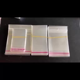 50/100pcs Transparent Self Sealing Adhesive Pouch OPP Bag Plastic Storage Bags with Hang Hole for Jewelry Retail Display Package