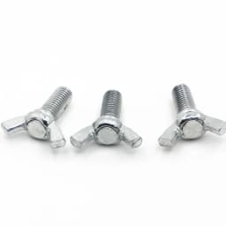 1-10pcs Wing Bolts Butterfly Screw Galvanized Steel M4 M5 M6 M8 M10 M12 Wing Head Thumb Screws DIN316
