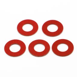 20-100 M2 M2.5 M3 M4 M5 M6 M8 M10 M12 M16 Red Steel Paper Fiber Insulating Flat Washer Insulation Plain Gasket Ring Meson Spacer