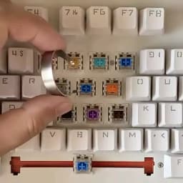 REDRAGON SMD RGB MX switch 3Pin Clicky Linear Tactile silent red blue Black Brown Purple Switche For Backlit Mechanical keyboard
