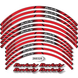 High-quality waterproof decals for modification of motorcycle wheel rim stickers for Piaggio beverly