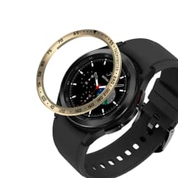 For Samsung Galaxy Watch 4 Classic 46MM 42MM Bezel Ring Cover Stainless Steel Protection Case Smart Watch Protective Frame