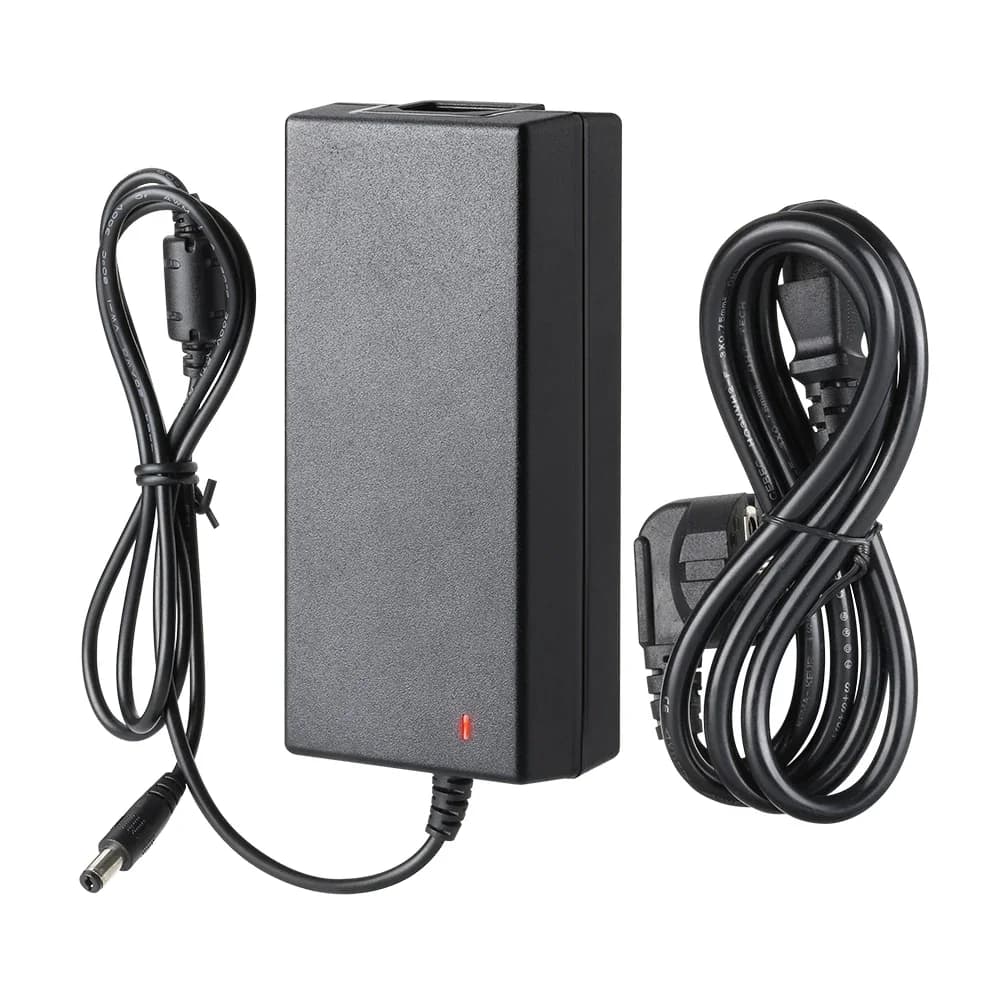 Techage 52V 2.5A Power Supply AC 100-240V Power Adapter Wall Charger DC 5.41mm EU/AU/UK/US Plug for Security CCTV POE NVR